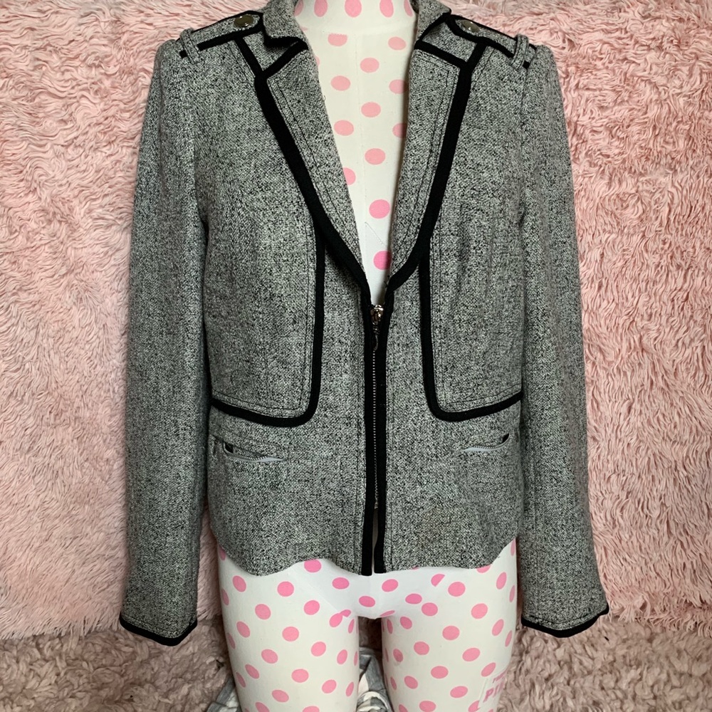 White House Black Market Tweed Blazer Jacket